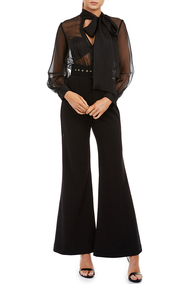 Oliver Pantsuit by Georgy Collection - Black