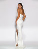 Omaira Sequin Gown by Jadore - Ivory