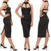 Persephone Midi Dress - Black