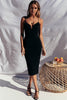 Cali Midi Dress - Black