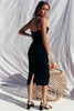 Cali Midi Dress - Black