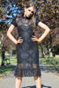 Selene Midi Dress - Black
