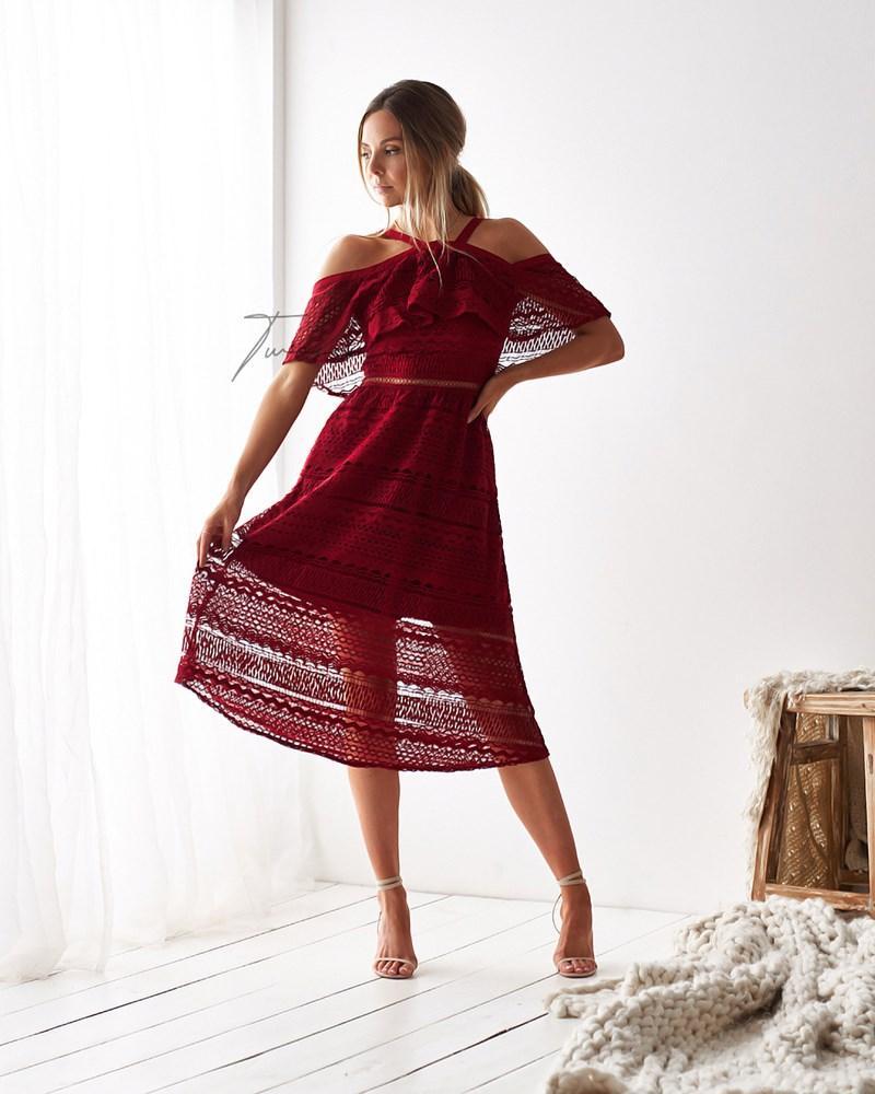 Sheffield Dress - Red