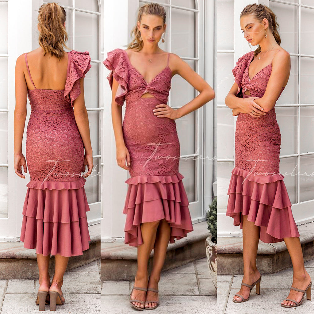 Cecilia Dress - Mauve