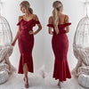 Tameka Dress - Maroon