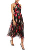 Victoria Dress by Georgy Collection - Black Floral