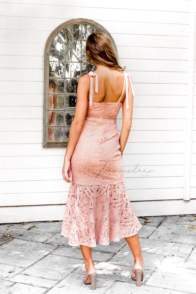 Vivienne Dress - Peach