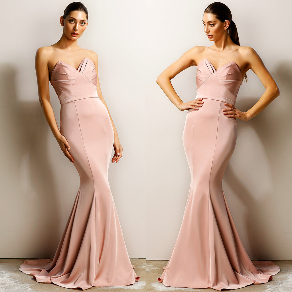 Valentina Gown by Jadore - Dusty Pink