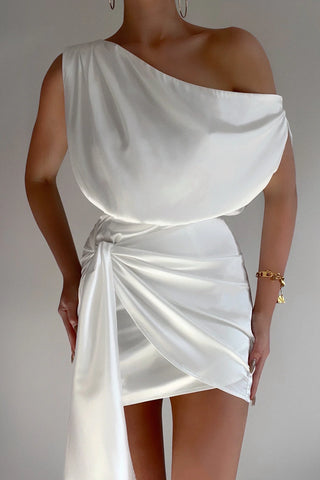 Faithfully Yours Midi Dress - White