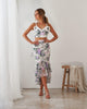 Willow Two Piece Dress Set - Purple Floral