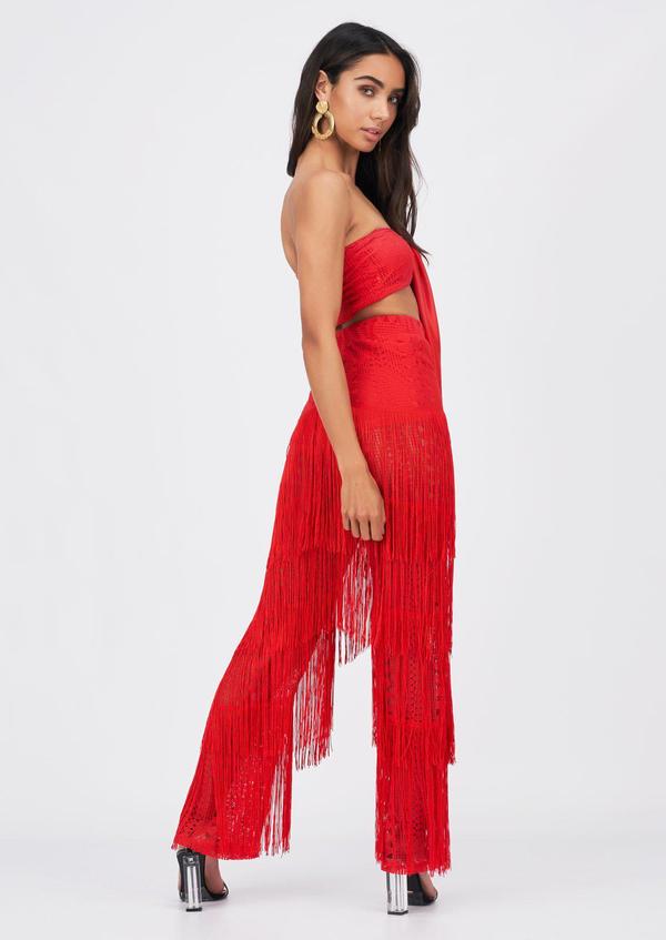 Ziva Two Piece Set - Red