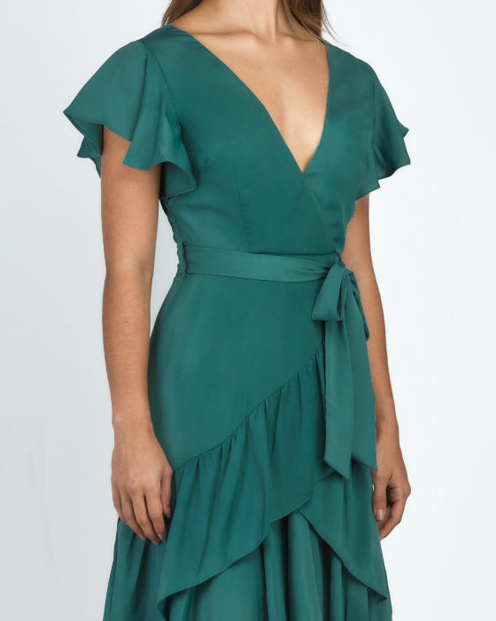 Grace Midi Dress - Teal