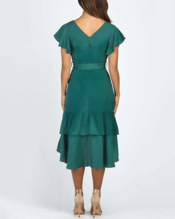 Grace Midi Dress - Teal