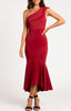 Arielle Midi Dress - Wine