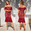 Erica Dress - Red