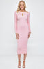 Gigi Knit Midi Dress - Pink