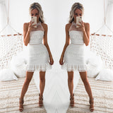 Vicky Dress - White